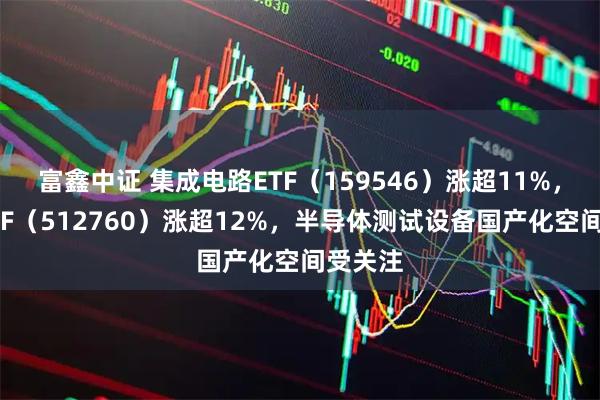 富鑫中证 集成电路ETF（159546）涨超11%，芯片ETF（512760）涨超12%，半导体测试设备国产化空间受关注