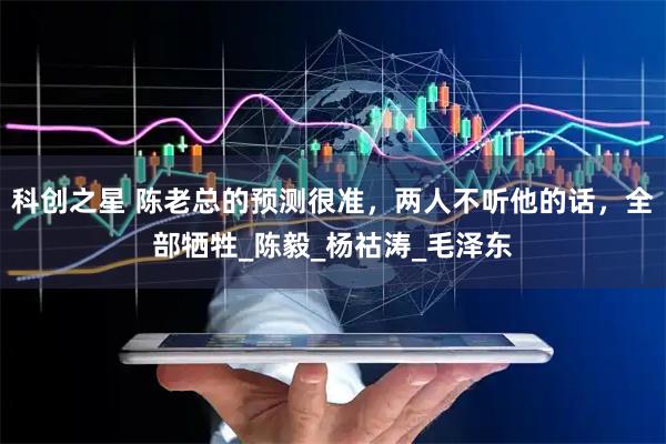 科创之星 陈老总的预测很准，两人不听他的话，全部牺牲_陈毅_杨祜涛_毛泽东