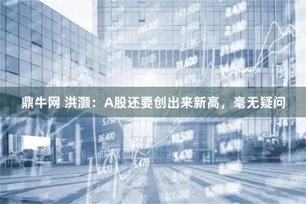 鼎牛网 洪灏：A股还要创出来新高，毫无疑问